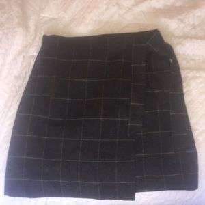 Tweed Jcrew Wrap Skirt